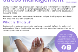 Shiatsu for Stress Management