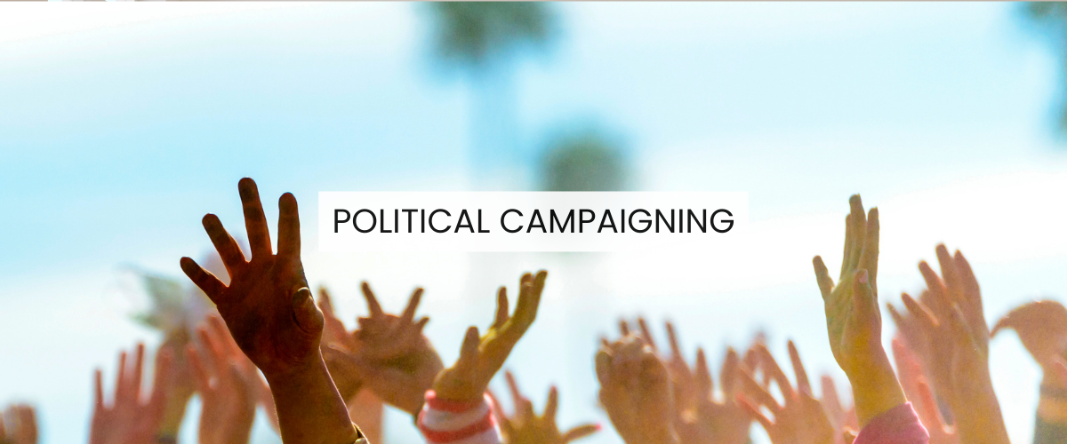 political campaigning