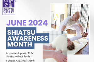 And it's arrived! June 2024 is Shiatsu Awareness Month.