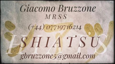 Please come in Charlotte place 11 London W1T 1SJ  every Wednesday for a Shiatsu