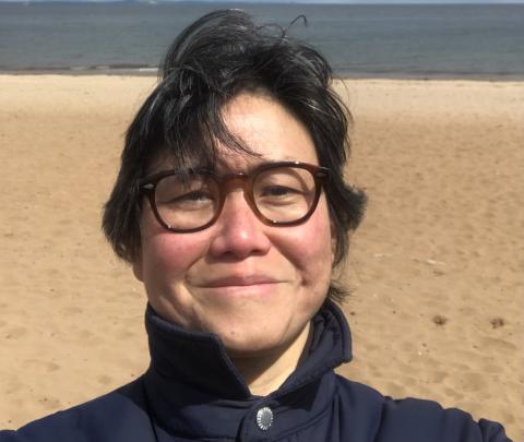 Photo of Dawn Oei in Edinburgh.