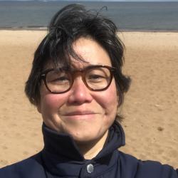 Photo of Dawn Oei in Edinburgh.