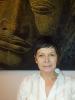 Myself by a painting in Chelsea venue
